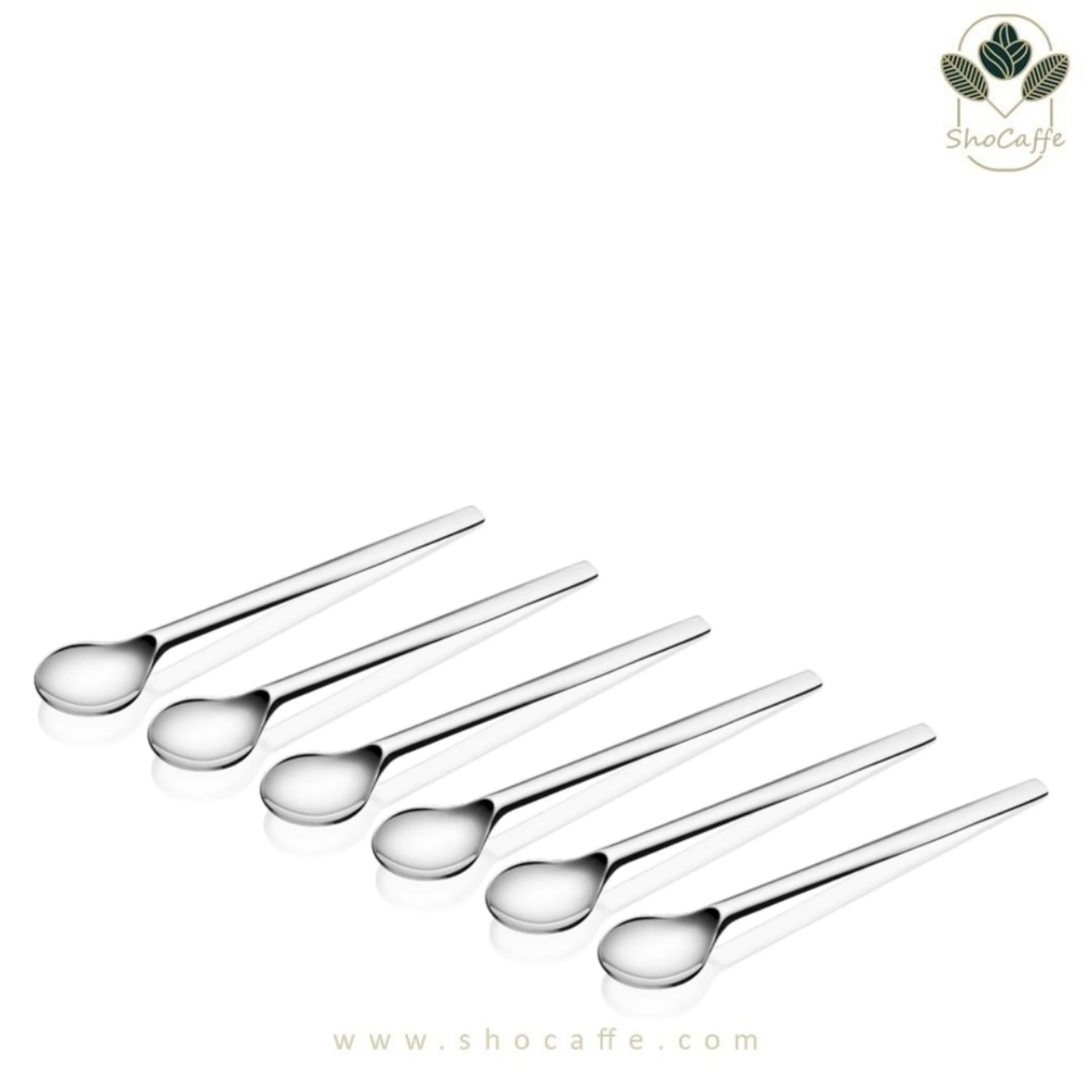 قاشق قهوه نسپرسو سایز متوسط View Spoon Medium-ست 6 عددی